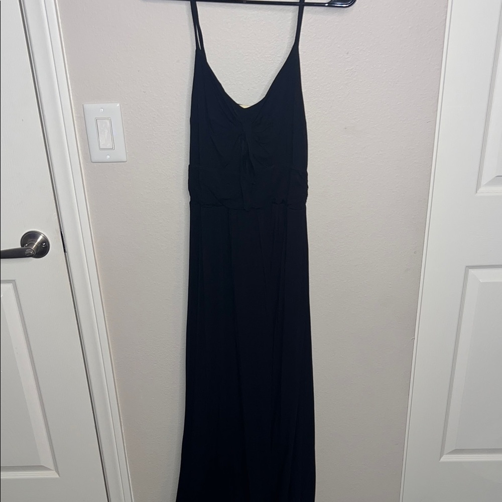 Moulinette Soeurs by Anthropologie Black Maxi Dress